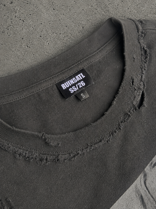 END IN RUIN TEE “BLACK”